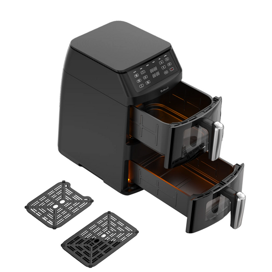 Bolkani Double Stack Heißluftfritteuse 11 L - Bolkani