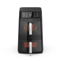 Bolkani Double Stack Air Fryer 11 L – 2 Chambers, 2500 W, Dual Interior Lighting