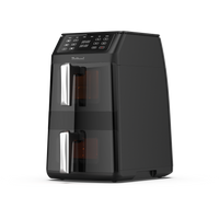 Bolkani Double Stack Air Fryer 11 L – 2 Chambers, 2500 W, Dual Interior Lighting