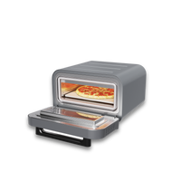 BOLKANI Electric Pizza Oven up to 450°C with Pizza Stone &amp; Pizza Peel 