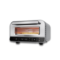 BOLKANI Electric Pizza Oven up to 450°C with Pizza Stone &amp; Pizza Peel 