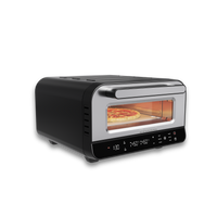 BOLKANI Electric Pizza Oven up to 450°C with Pizza Stone &amp; Pizza Peel 